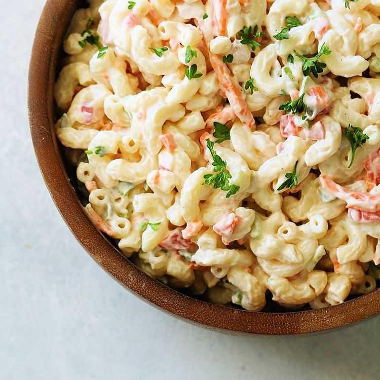resep makaroni salad (instagram.com/sixsistersstuff)