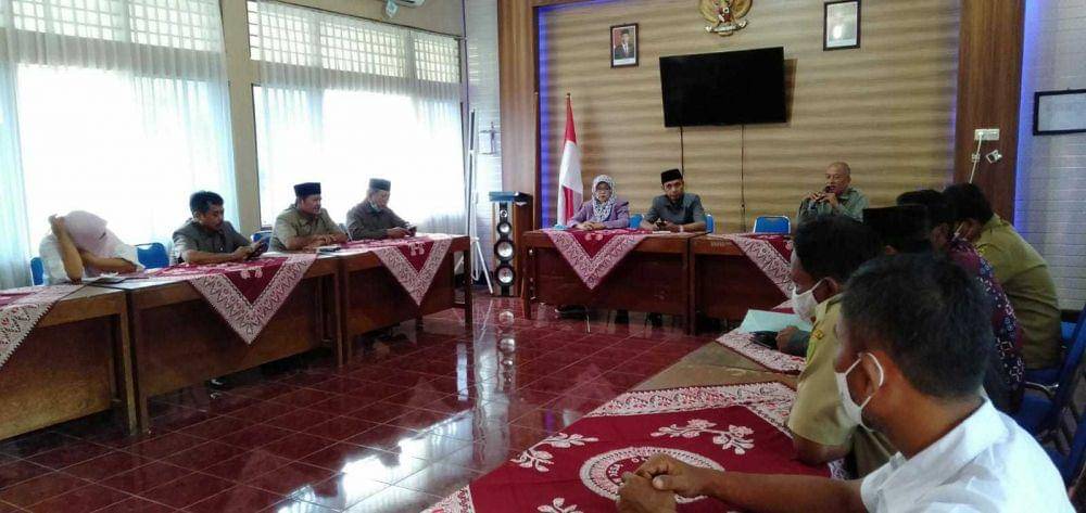 Monitoring tahapan pilur oleh Komisi A DPRD Bantul.(Daru)