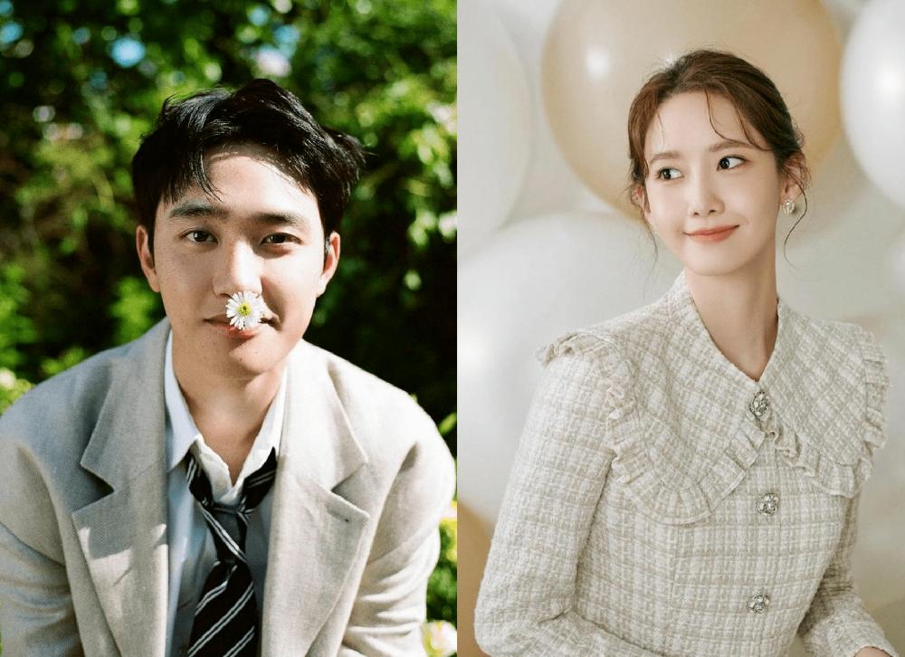 kolase potret D.O dan Im Yoon Ah (instagram.com/weareone.exo | instagram.com/yoona__lim)