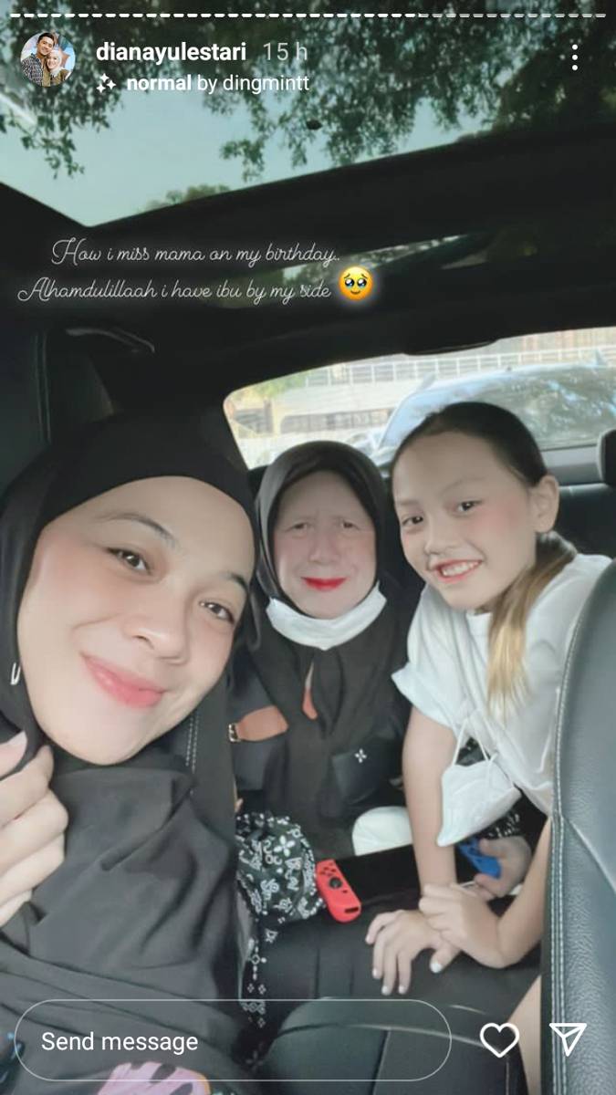 Dian Ayu dan keluarga (instagram.com/dianayulestari)