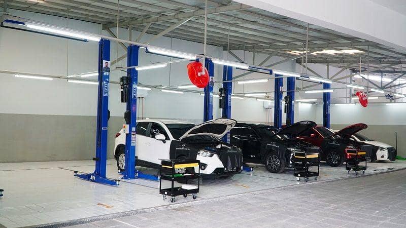 Service Bay Area (Mazda)