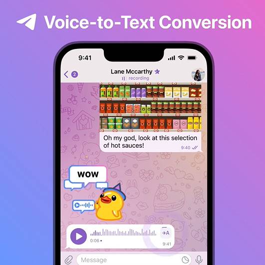 fitur voice-to-text (telegram.org)