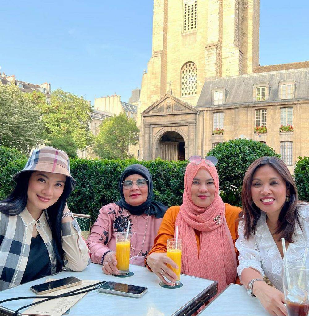potret Titi Kamal di Paris (instagram.com/titi_kamall)