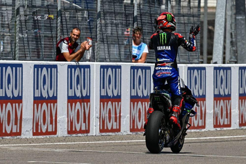 Fabio Quartararo di MotoGP 2022 Sachsenring. (dok. MotoGP)