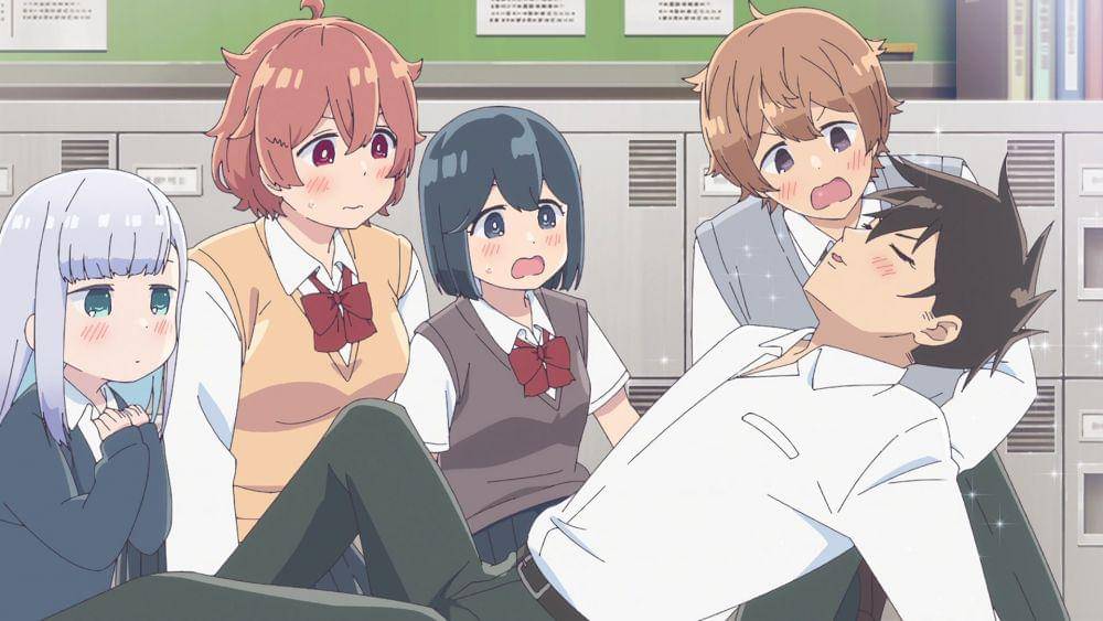 Aharen, Ooshiro, Satou, Ishikawa, dan Raidou. (dok. Felix Film/Aharen is Indecipherable)