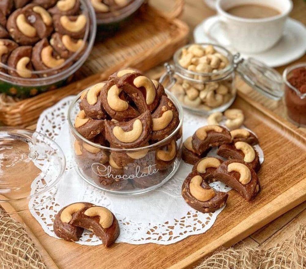 Resep Choco Cashew Cookies, Ide Kue Kering Cocok buat Isi Stoples