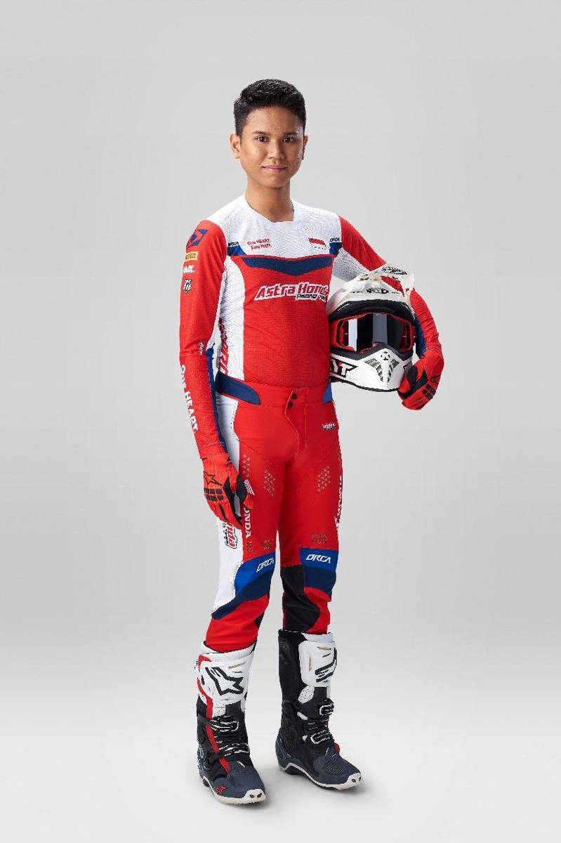 Pembalap muda binaan Astra Honda Racing Team (AHRT), Muhammad Delvintor Alfarizi (dok Astra Honda Racing Team)