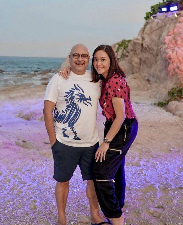 Maia dan Irwan di Meksiko (instagram.com/maiaestiantyreal)