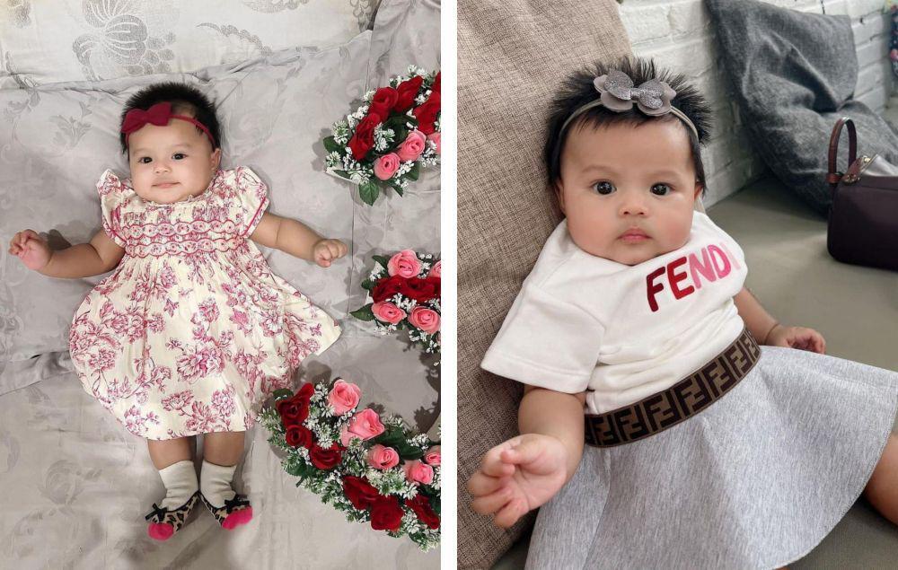 9 Potret Ameena saat Pakai Dress, Semakin Lucu dan Menggemaskan!