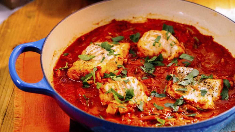 Resep Ikan Kod Panggang Bumbu Pedas, Tekstur Sempurna!