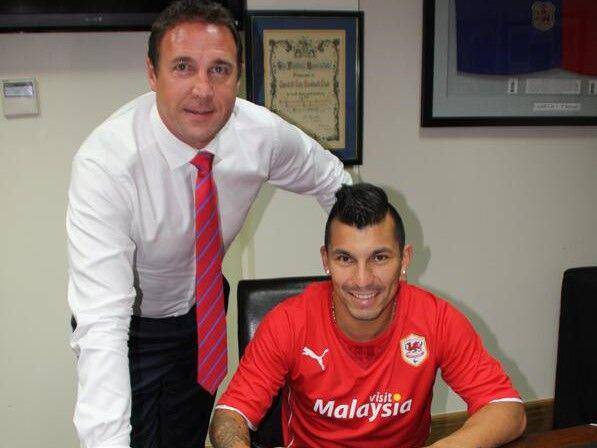 potret Gary Medel (twitter.com/CardiffCityFC)