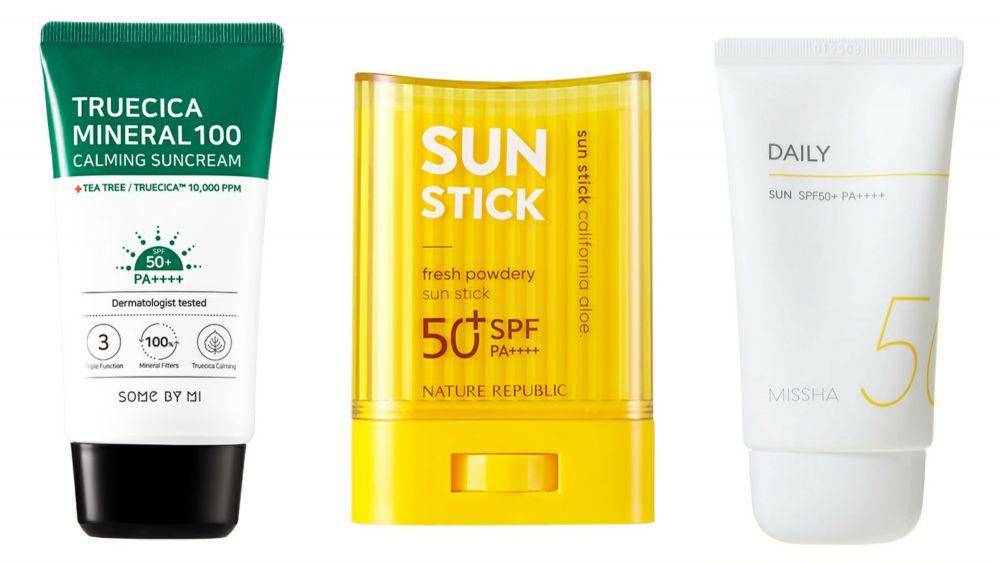 Rekomendasi sunscreen Korea (instagram.com/SOMEBYMI Indonesia Official | NATURE REPUBLIC - Indonesia)