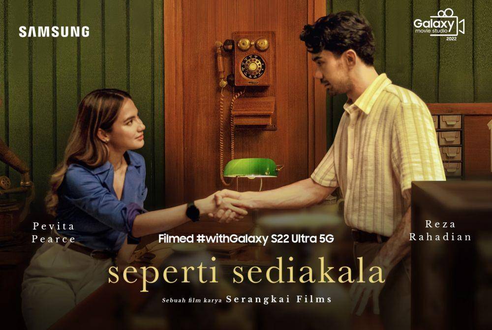 Poster film “Seperti Sediakala”. (Dok. Samsung Indonesia)