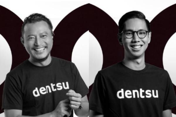 Andreas (Chief Creative Officer) dan Wisnu Satya Putra (CEO) (Dok.Dentsu)