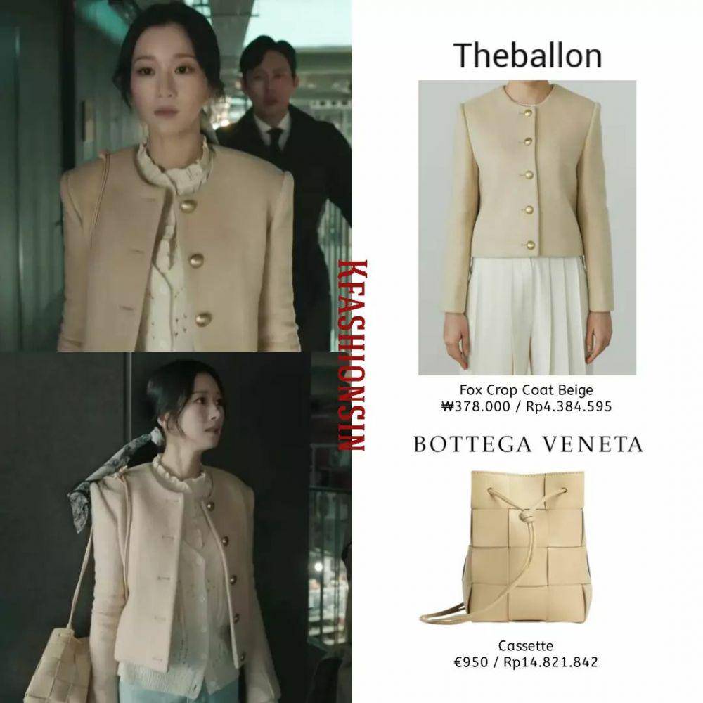 Harga Outfit Seo Ye Ji di KDrama Eve (instagram.com/kfashionsin)