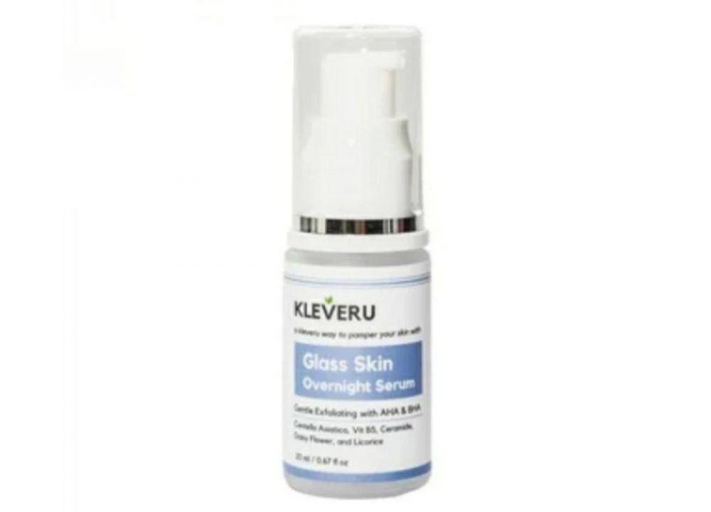 KLEVERU Glass Skin Overnight Serum (tokopedia.com/Fe_shopperbranded)