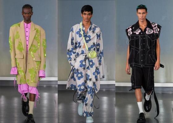 9 Koleksi Loose Outfit dari Dhruv Kapoor di Milan Fashion Week SS23