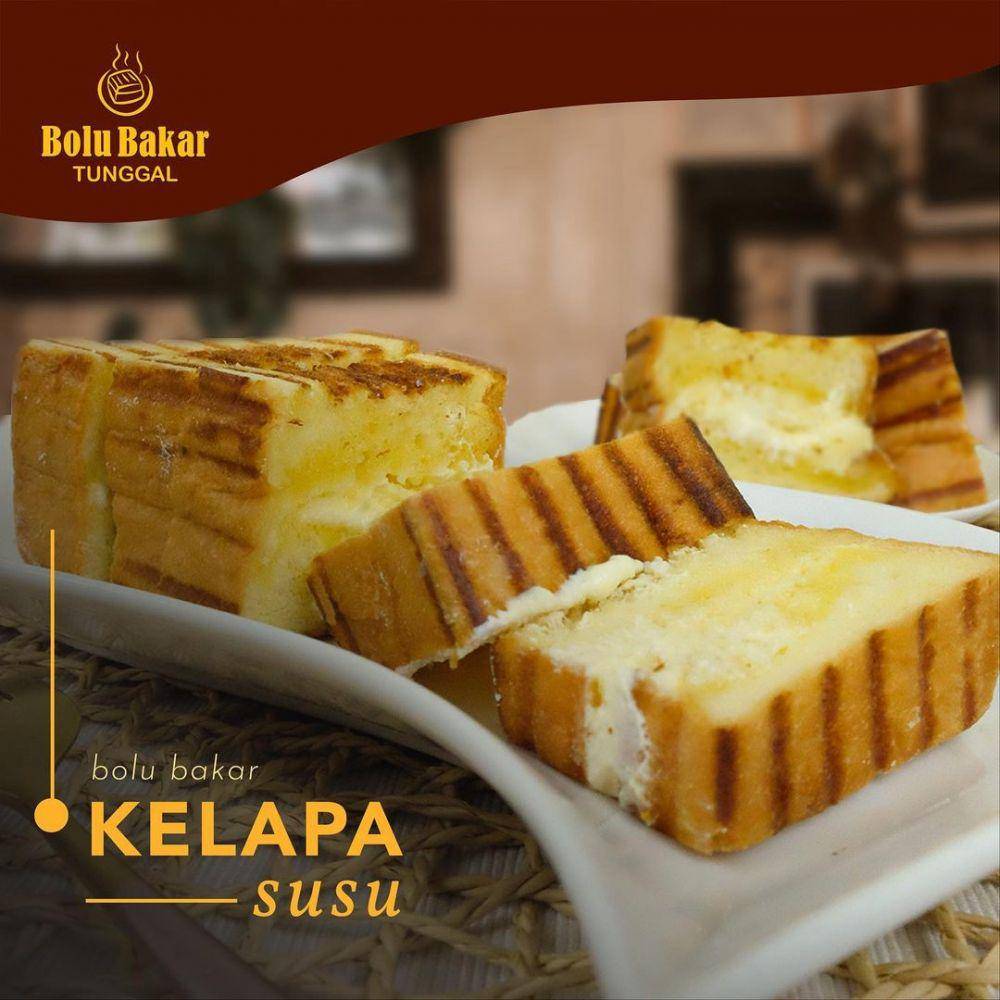 bolu bakar tunggal rasa kelapa susu (Instagram.com/bolubakartunggal_)