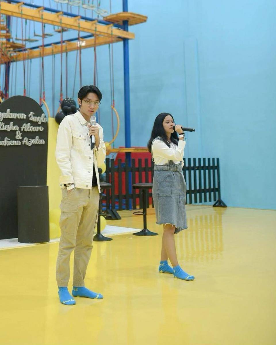 potret syukuran single terbaru Kiesha dan Shakiena (instagram.com/kiesha.alvaro)