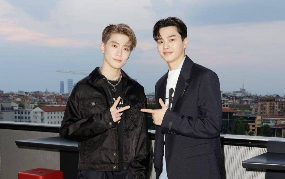 Jaehyun NCT dan Song Kang (instagram.com/iconsingapore)