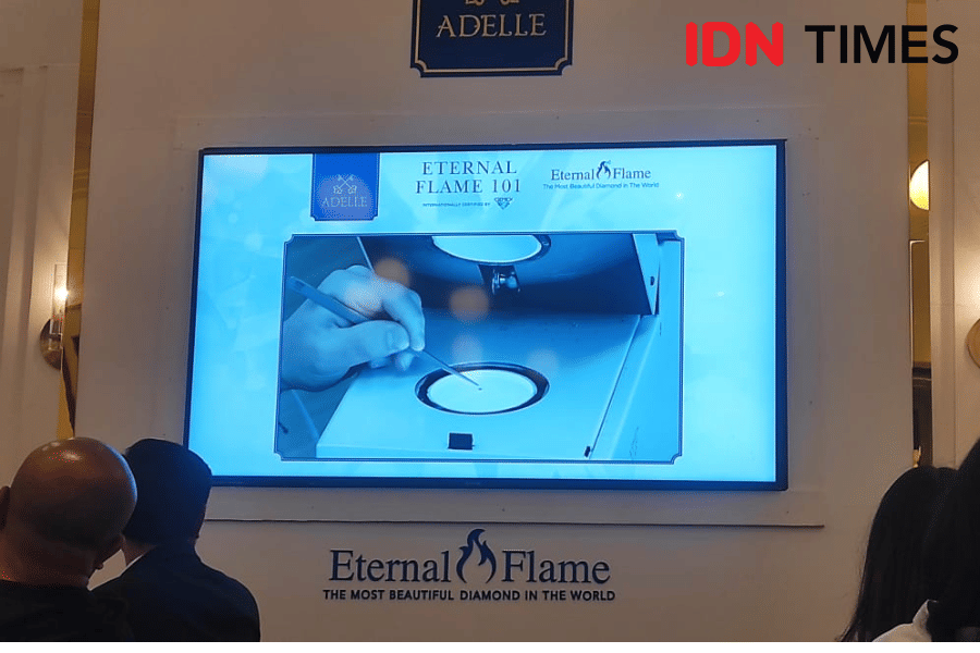 Acara Media Dinner Adelle Jewellery, Senin (20/6/2022). IDN Times/Tyas Hanina