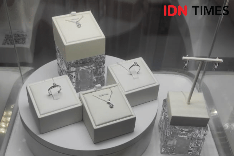 Acara Media Dinner Adelle Jewellery, Senin (20/6/2022). IDN Times/Tyas Hanina