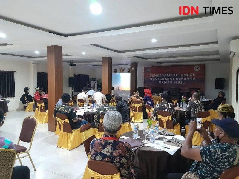 Jalannya kegiatan Pembinaan Kemitraan kepada Ormas Sipil di PPU oleh Kemendagri (IDN Times/Ervan)
