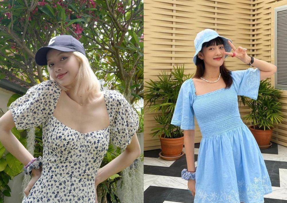 Gaya Lisa Blackpink dan Minnie G-IDLE (instagram.com/min.nicha)