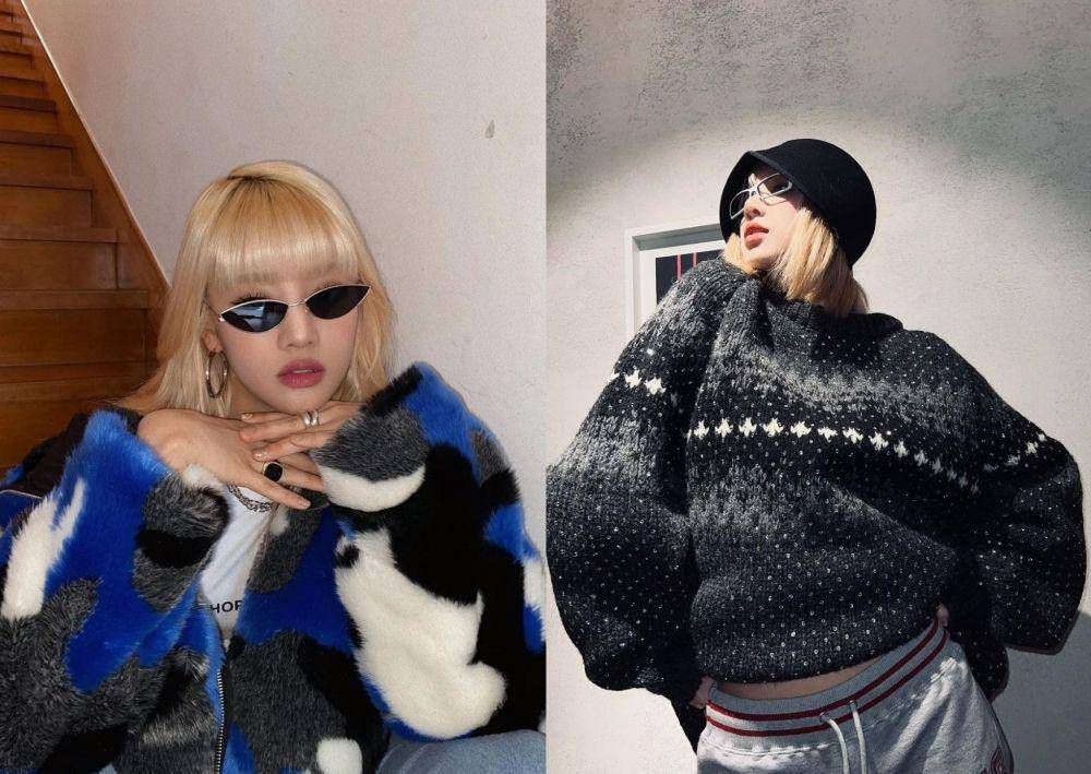 Gaya Lisa Blackpink dan Minnie G-IDLE (instagram.com/lalalalisa_m)
