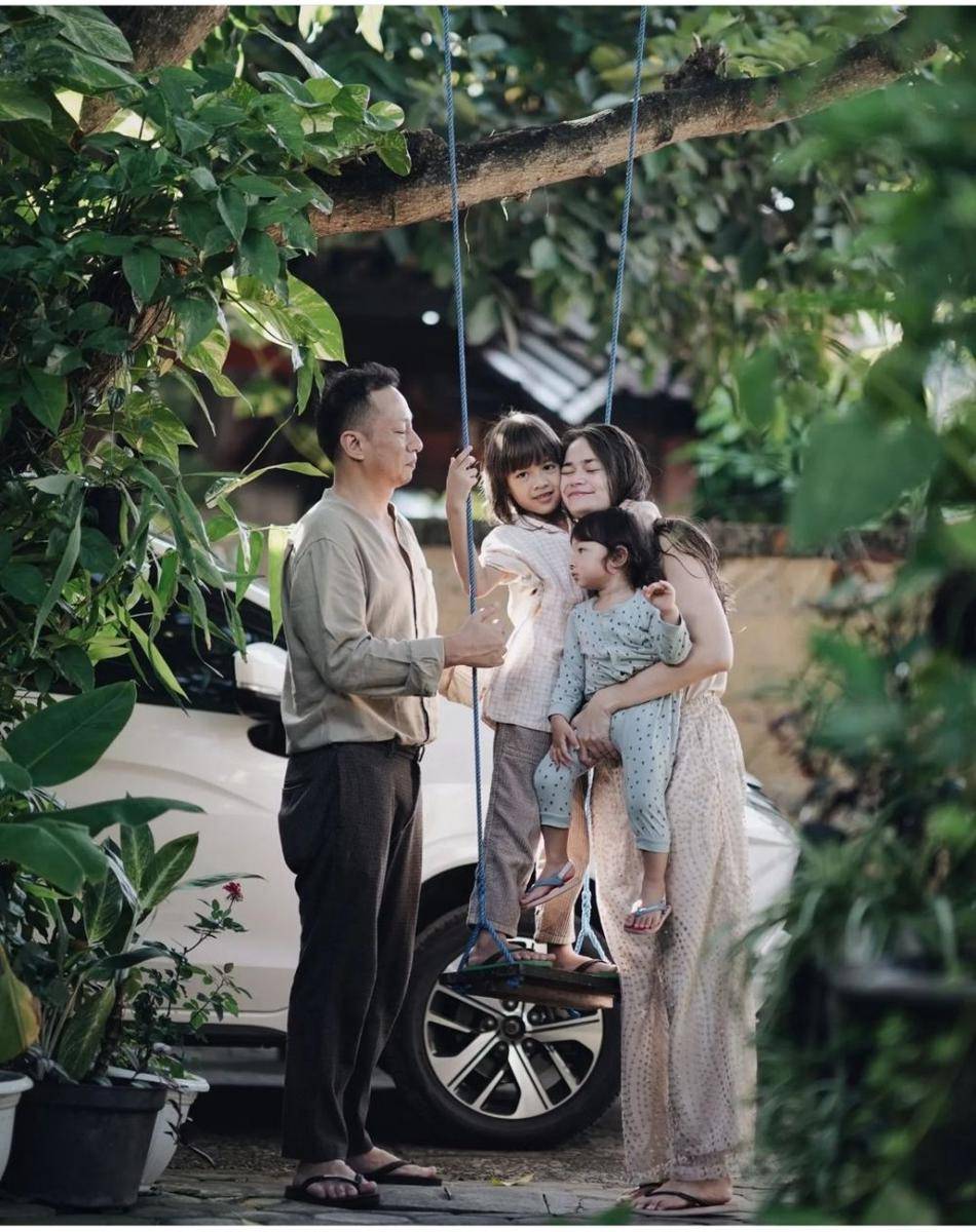 keluarga Ringgo dan Sabai (instagram.com/sabaidieter)