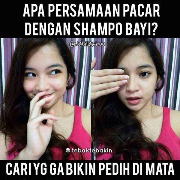 tebak-tebakan gombal lucu (instagram.com/nabillakhoo)