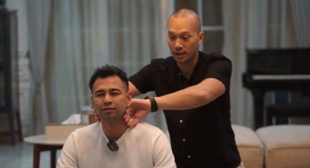 Raffi Ahmad dikeretek Bima Aryo. (youtube.com/BEEMZ ARYO)