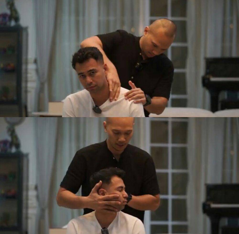 Raffi Ahmad dikeretek Bima Aryo. (youtube.com/BEEMZ ARYO)