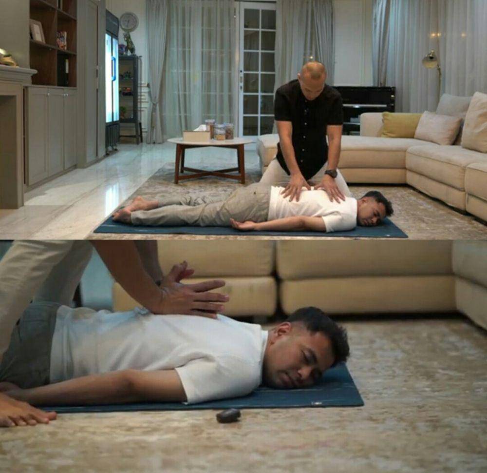 Raffi Ahmad dikeretek Bima Aryo. (youtube.com/BEEMZ ARYO)