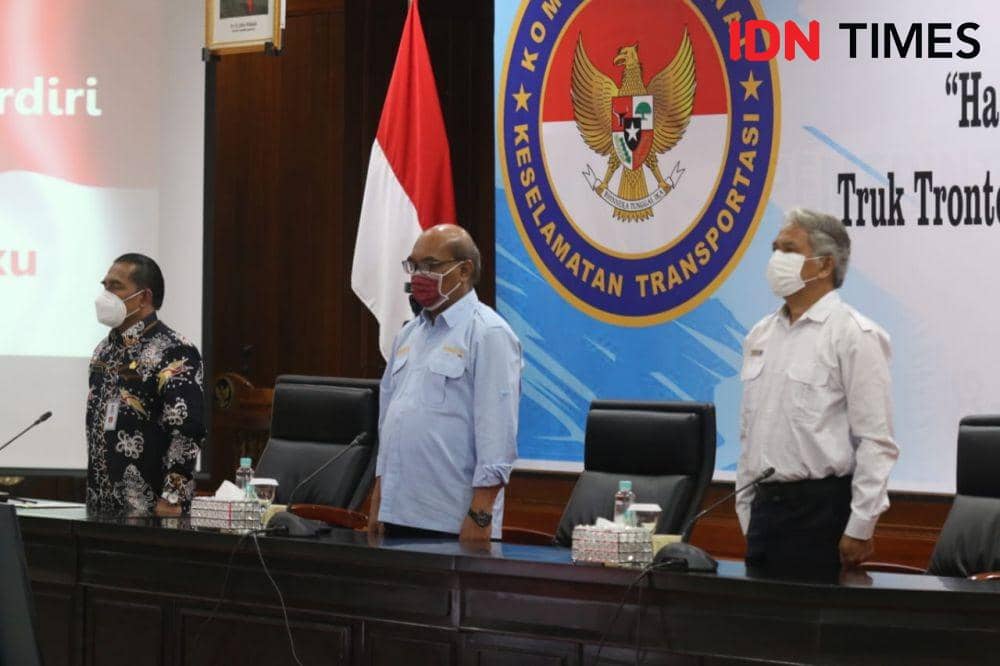 Pertemuan Komite Nasional Keselamatan Transportasi (KNKT) dengan Pemkot Balikpapan, Kamis (23/6/2022). (IDN Times/Hilmansyah)