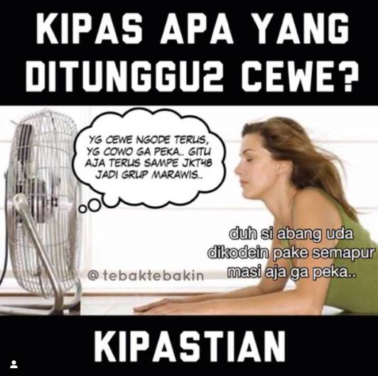tebak-tebakan gombal lucu (instagram.com/tebaktebakin)