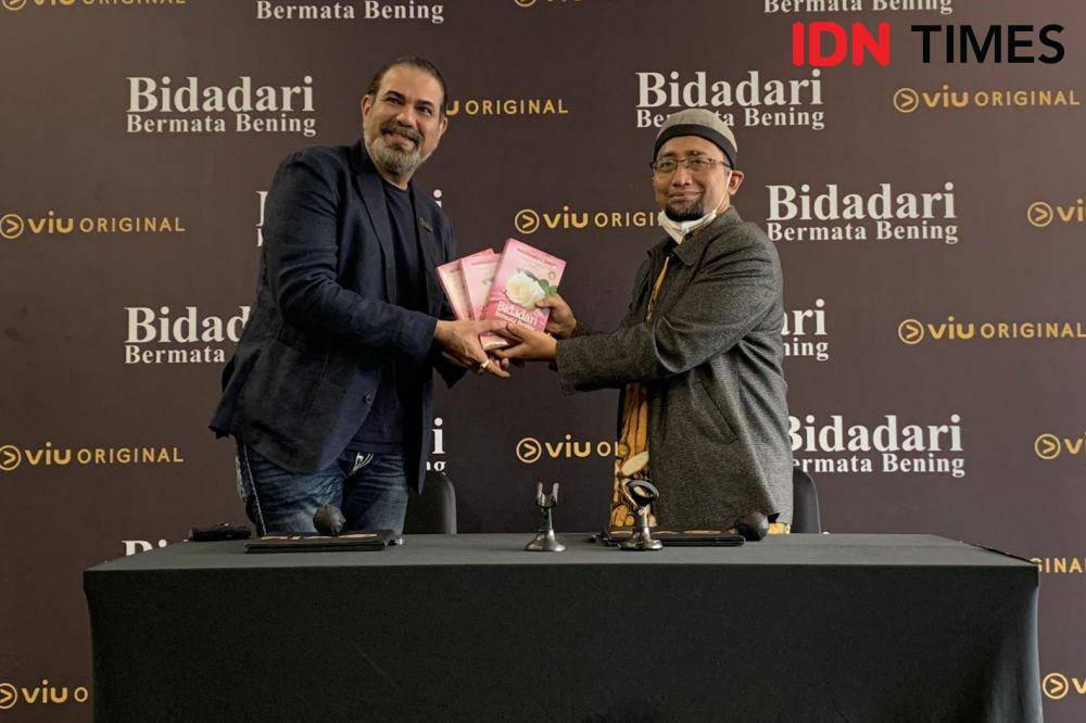 konferensi pers Bidadari Bermata Bening Viu original (dok. IDN Times/Rafifa Shabira)