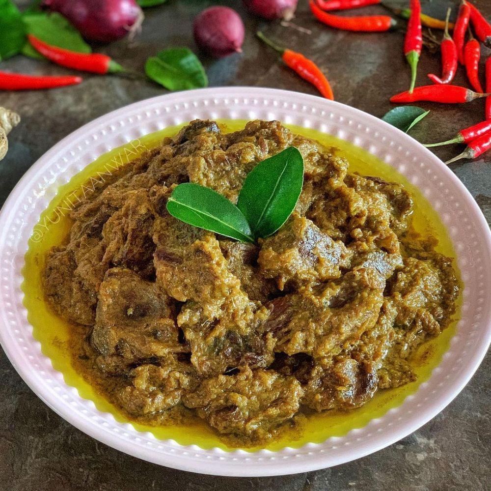 Resep Daging Kambing Bumbu Kuning, Pedas Gurihnya Nagih!
