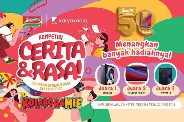 Siap-Siap, Indomie akan Bagi Puluhan Juta Rupiah lewat KOLABORAMIE