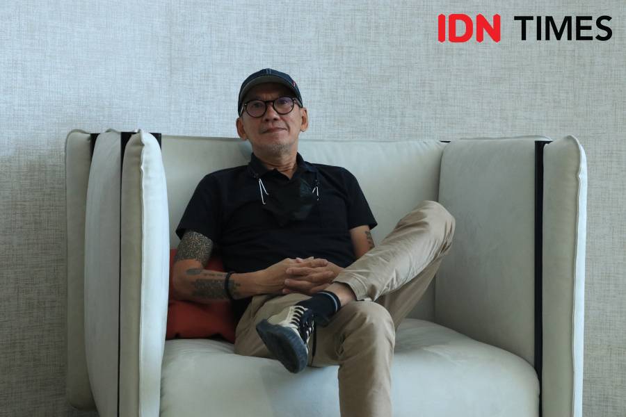 Perjalanan Karier Agus Suwage, Sudah 30 Tahun Berkarya Sebagai Seniman (Jumat, 3/6/2022). IDN Times/ Justin Amudra