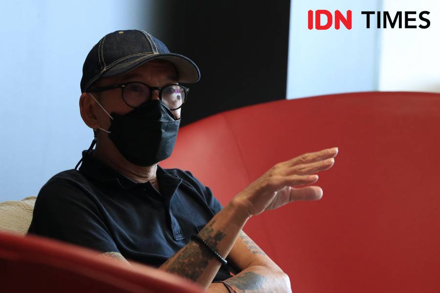 Perjalanan Karier Agus Suwage, Sudah 30 Tahun Berkarya Sebagai Seniman (Jumat, 3/6/2022). IDN Times/ Justin Amudra
