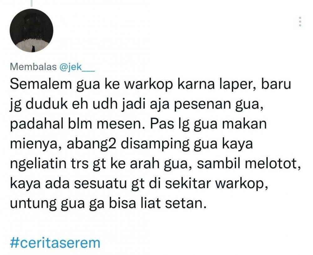 cerita horor netizen (twitter.com/bukankartu)