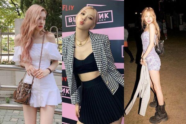 10 Ide Outfit ala Rose  BLACKPINK! Fashionable Abis!
