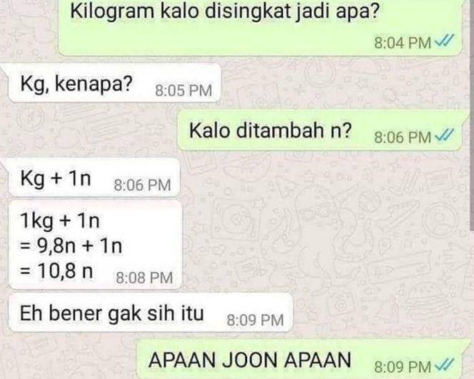 chat lucu main tebak-tebakan (twitter.com/txtdariwa)
