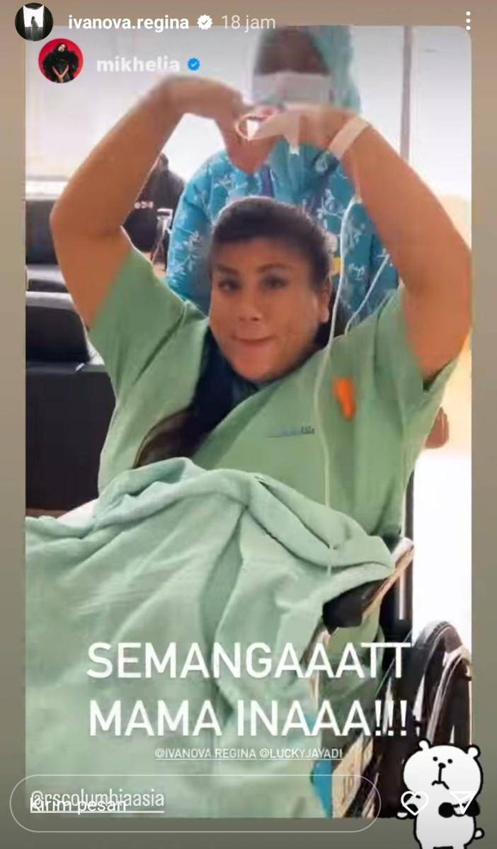 Regina Ivanova melahirkan anak pertama (instagram.com/mikhelia)