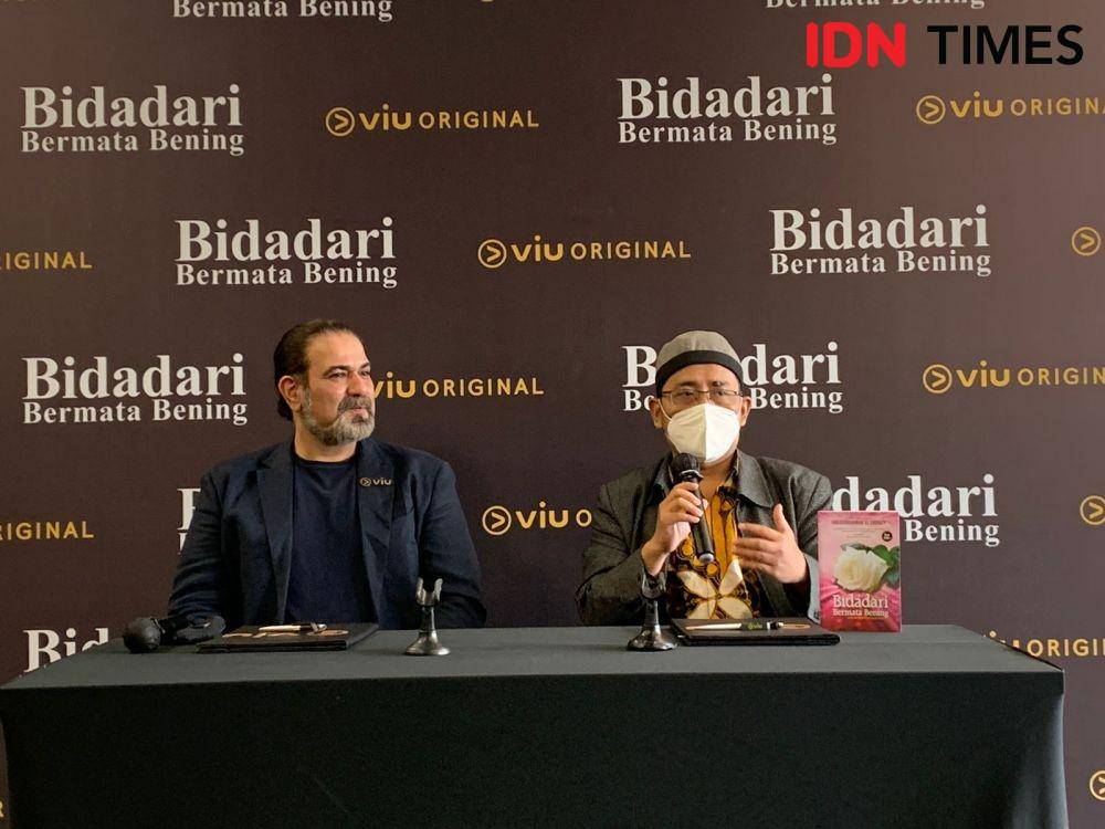 konferensi pers Bidadari Bermata Bening Viu original (dok. IDN Times/Rafifa Shabira)
