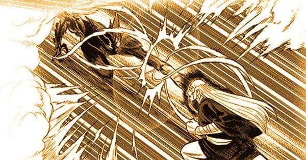 Bomb vs Garou ( tonarinoyj.jp/One Punch-Man )