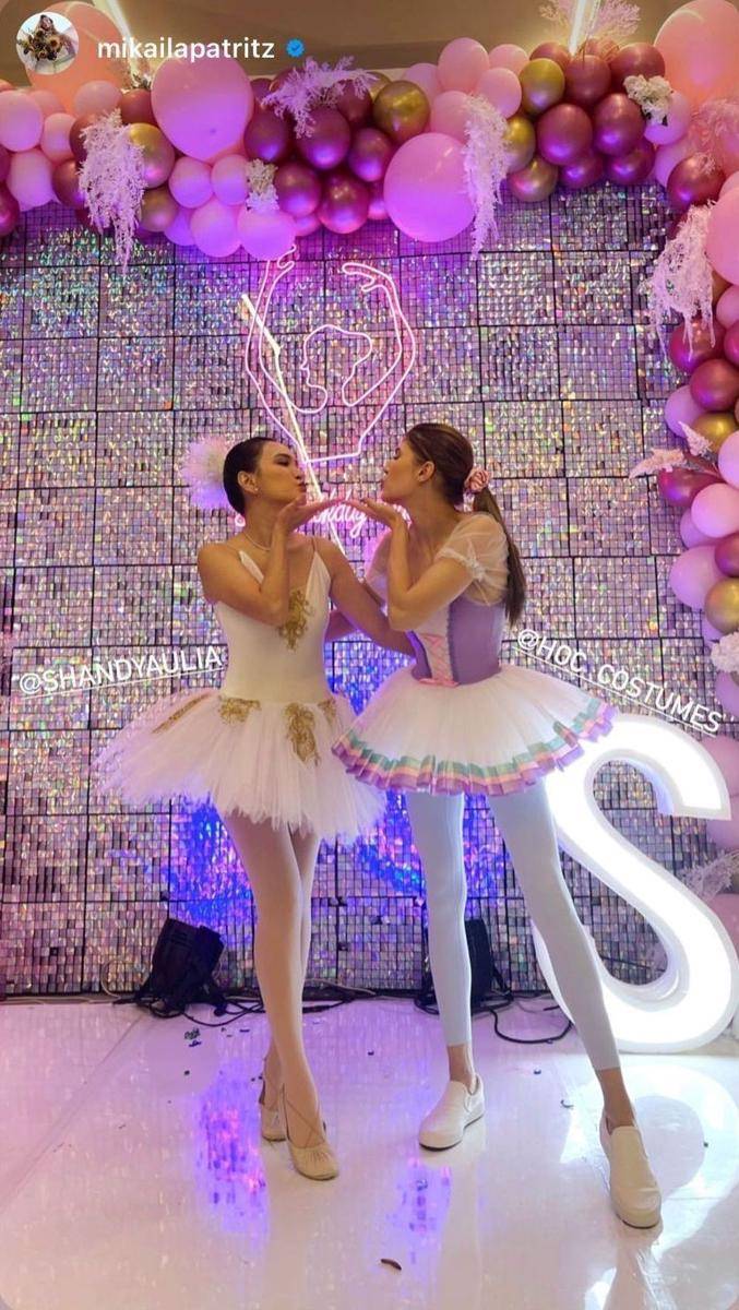 potret ulang tahun Shandy Aulia (instagram.com/mikailapatritz)