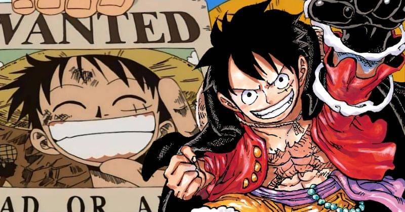 Luffy dan poster buruan pertamanya. (Berbagai sumber)