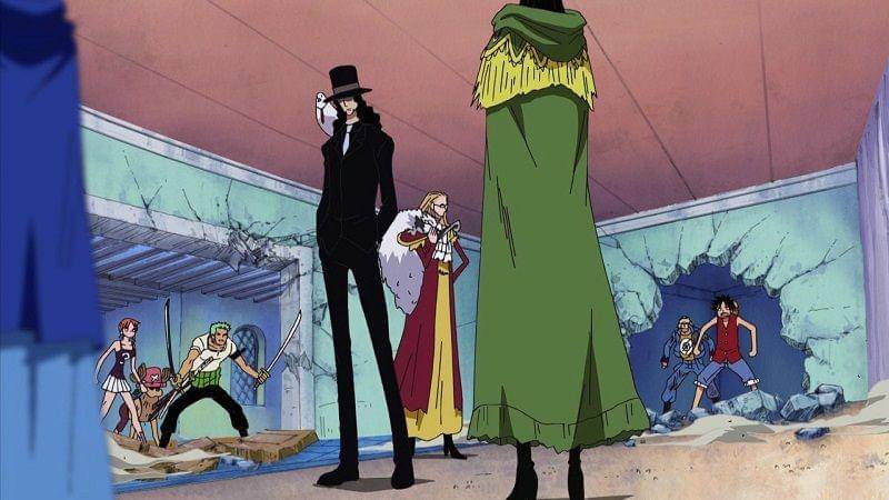 Nico Robin dan CP9 di Water 7. (Dok. Toei Animation/One Piece)